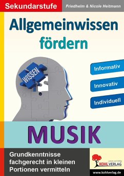 Allgemeinwissen fördern MUSIK (eBook, PDF) - Heitmann, Friedhelm