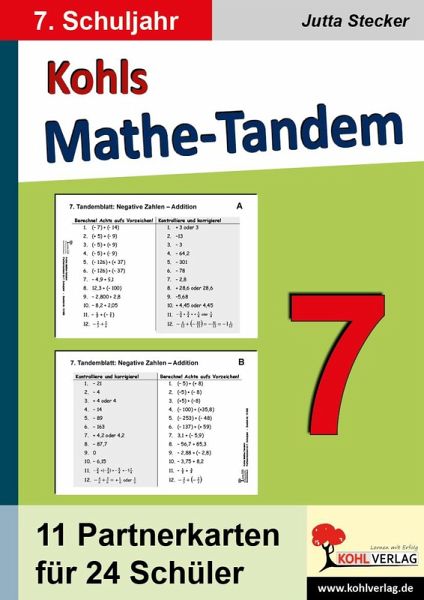 Kohls Mathe-Tandem / Klasse 7 (eBook, PDF) Kohls Mathe-Tandem / Klasse 7 (eBook, PDF)