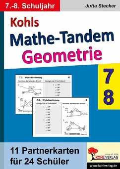 Cover Kohls Mathe-Tandem Geometrie / Klasse 7-8 (eBook, PDF)