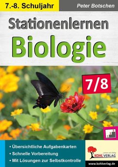 Stationenlernen Biologie 7/8 (eBook, PDF) - Botschen, Peter