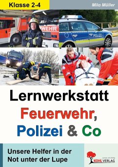 Cover Lernwerkstatt Feuerwehr, Polizei und Co (eBook, PDF)