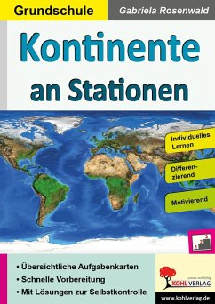 Kontinente an Stationen / Grundschule (eBook, PDF) - Rosenwald, Gabriela