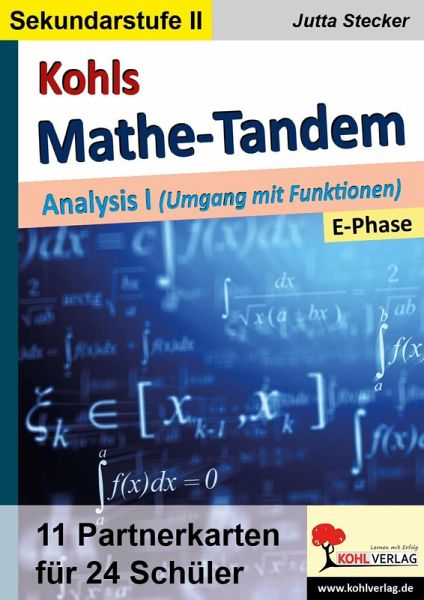 Kohls Mathe-Tandem / Analysis I (eBook, PDF) Kohls Mathe-Tandem / Analysis I (eBook, PDF)