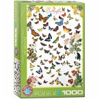 Eurographics 6000-0077 - Schmetterlinge, Puzzle, 1.000 Teile