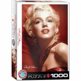 Eurographics 6000-0812 - Marilyn Monroe Portrait in Rot, Puzzle, 1.000 Teile