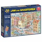 Jumbo 20041 - Jan van Haasteren, Das fehlende Puzzleteil, Comic-Puzzle, 1000 Teile