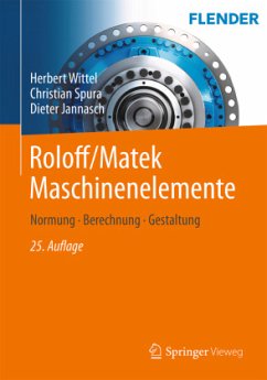 Roloff/Matek Maschinenelemente - Spura, Christian;Jannasch, Dieter;Wittel, Herbert