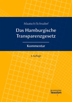 Cover Das Hamburgische Transparenzgesetz