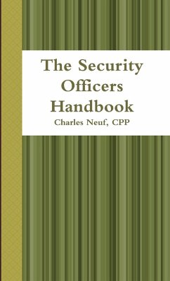 The Security Officers Handbook - Neuf, Cpp Charles