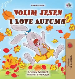 I Love Autumn (Croatian English Bilingual Book for Kids)