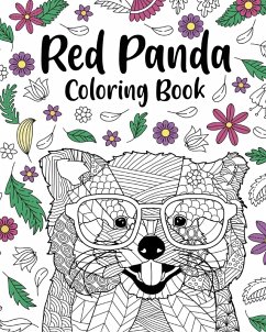 Cover Red Panda Coloring Book