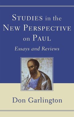 Studies in the New Perspective on Paul - Garlington, Don