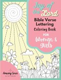 Joy of the Lord Bible Verse Lettering Coloring Book for Women and Girls