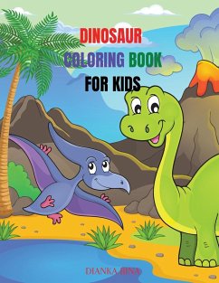 Dinosaur Coloring Book For Kids - Rina, Dianka