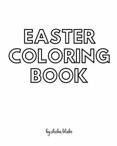 Easter with Scissor Skills Coloring Book for Children - Create Your Own Doodle Cover (8x10 Softcover Personalized Coloring Book / Activity Book) - Blake, Sheba