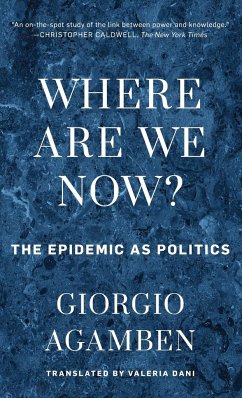 Where Are We Now? - Agamben, Giorgio
