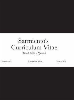 Sarmiento's Curriculum Vitae - Sarmiento, Augusto