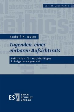 Tugenden eines ehrbaren Aufsichtsrats (eBook, PDF) - Ruter, Rudolf X.