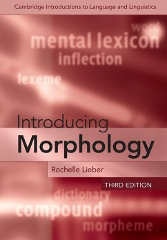 Introducing Morphology - Lieber, Rochelle (University of New Hampshire)