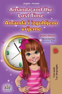 Cover Amanda and the Lost Time (English Croatian Bilingual Children's Book)