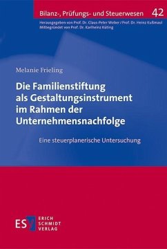 Die Familienstiftung als Gestaltungsinstrument im Rahmen der Unternehmensnachfolge (eBook, PDF) - Frieling, Melanie