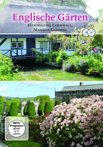 Englische Gärten Südengland, Cornwall, Mansion Gardens auf DVD