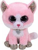 Ty Fiona Pink Cat Beanie Boo - Reg
