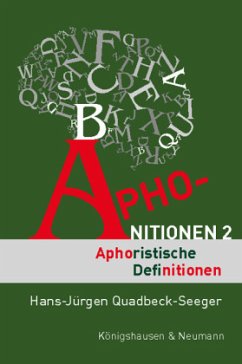 Aphonitionen 2 - Quadbeck-Seeger, Hans-Jürgen