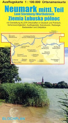 Landkarte Neumark - mittlerer Teil - Bloch, Dirk
