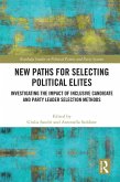 New Paths for Selecting Political Elites (eBook, PDF)