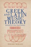 Greek and Latin Music Theory (eBook, ePUB)