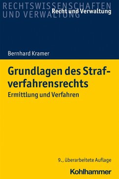 Grundlagen des Strafverfahrensrechts (eBook, PDF) - Kramer, Bernhard