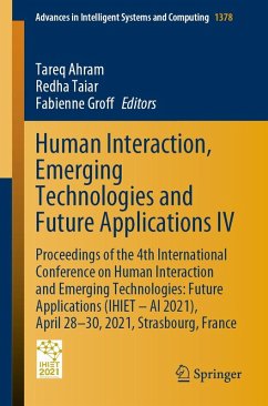 Cover Human Interaction, Emerging Technologies and Future Applications IV (eBook, PDF)