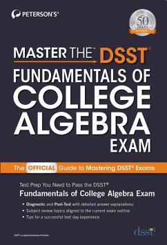 Cover Master the DSST Fundamentals of College Algebra Exam (eBook, ePUB)