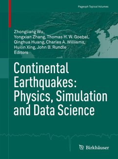 Continental Earthquakes: Physics, Simulation and Data Science