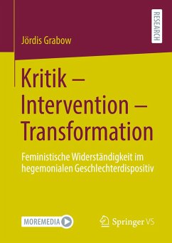 Kritik - Intervention - Transformation - Grabow, Jördis