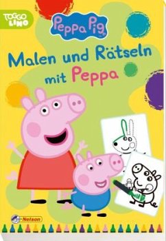 Cover Peppa Wutz: Peppa: Malen und Rätseln mit Peppa