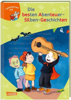 LESEMAUS zum Lesenlernen Sammelbände: Die besten Abenteuer-Silben-Geschichten - Mechtel, Manuela;Tielmann, Christian;Wiese, Petra