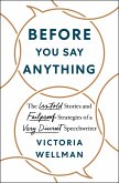 Before You Say Anything (eBook, ePUB)