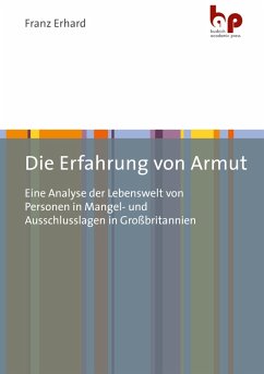 Die Erfahrung von Armut (eBook, PDF) - Erhard, Franz