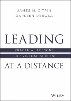 Leading at a Distance (eBook, PDF) - Citrin, James M.; DeRosa, Darleen