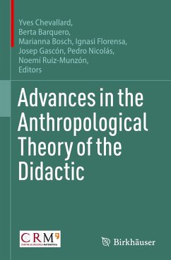 Advances in the Anthropological Theory of the Didactic