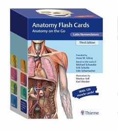 Anatomy Flash Cards, Latin Nomenclature - Gilroy, Anne M