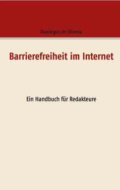Barrierefreiheit im Internet - de Oliveira, Domingos