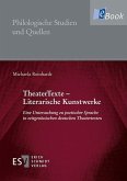 TheaterTexte - Literarische Kunstwerke (eBook, PDF)