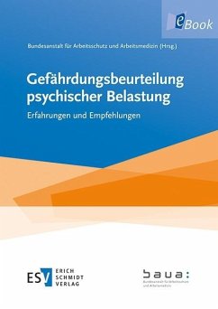 Gefährdungsbeurteilung psychischer Belastung (eBook, PDF)