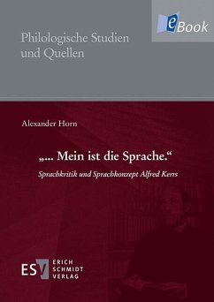 '... Mein ist die Sprache.' (eBook, PDF) - Horn, Alexander