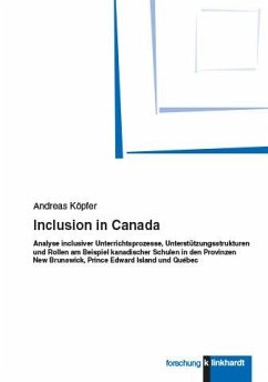 Inclusion in Canada (eBook, PDF) - Köpfer, Andreas