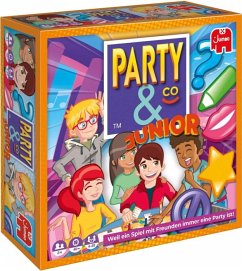 Jumbo 19865 - Party & Co. Junior, Partyspiel, Familienspiel