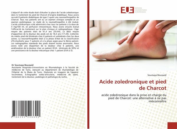 Acide zoledronique et pied de Charcot Acide zoledronique et pied de Charcot